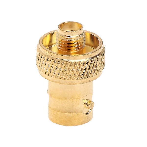 Lige Guldbelagt Bnc Hun Jack Til Sma Hun Rf Koaksial Konnektor Adapter