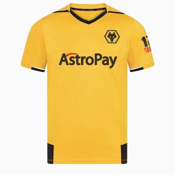 22-23 Wolves Shirt Hemma kortärmad fotbollströja XXL