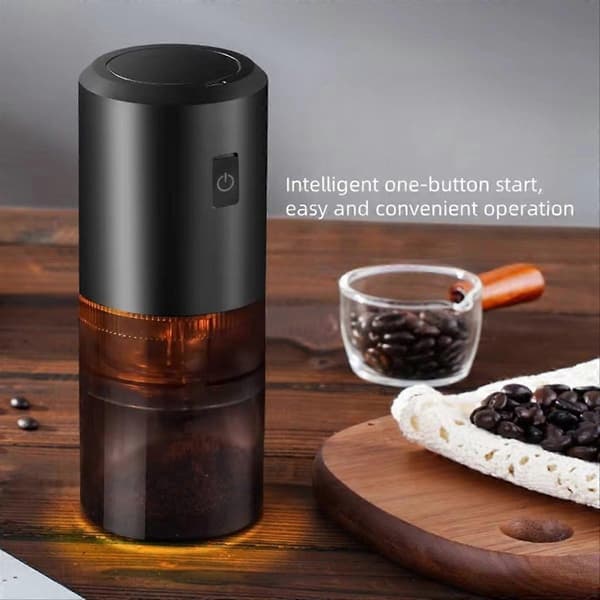 Elektrisk Kaffekværn - USB-C Genopladelig, Keramisk Kværnkerne