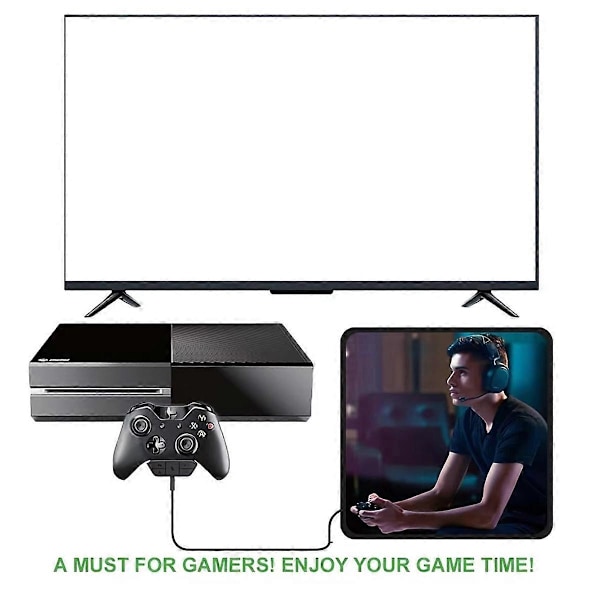 Stereo Headset Adapter til Xbox One og Xbox Series X S Controller - til Xbox One og Xbox Series X