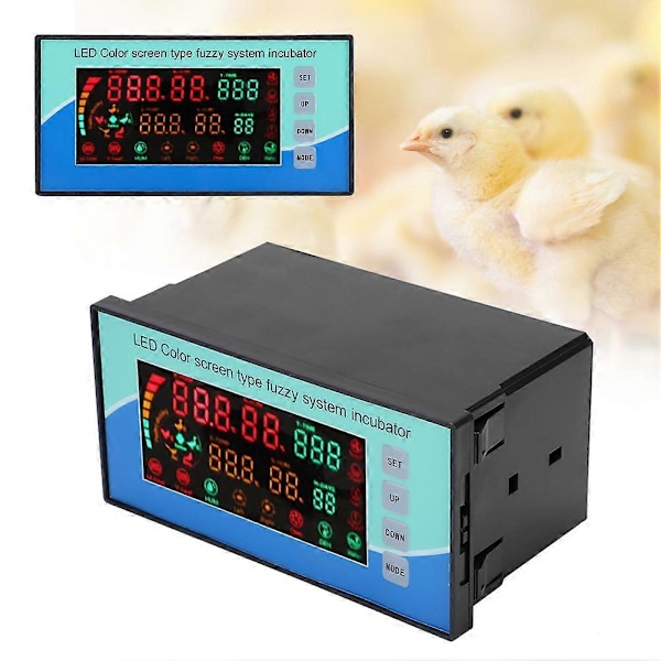 Automatisk äggkläckare termostat hygrostat med mikrodatortemperaturkontrollsensor
