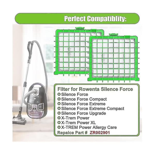 Zr002901 Suodatin Silence Force, Silence Force Compact, Silence Force Extreme -imureihin, varaosat