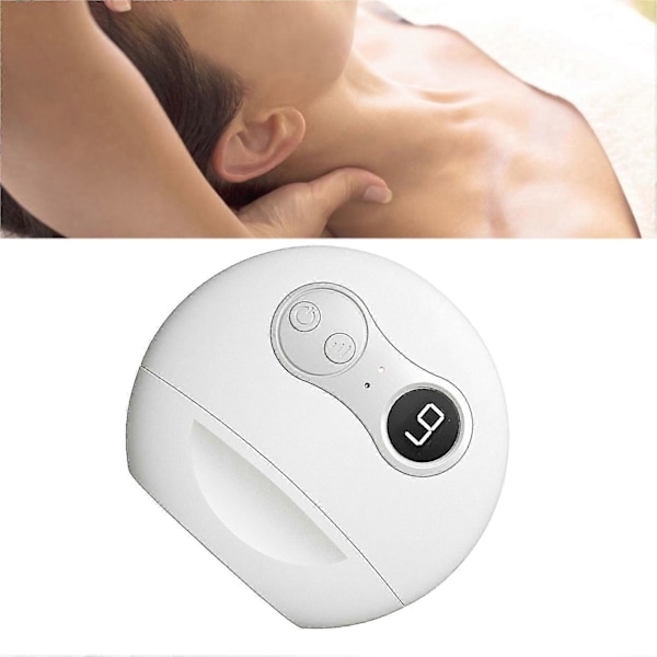 Elektrisk Gua Sha Platta Ansiktslyft Varm Kompress 9 Växlar Vibration Ansiktsskulpteringsmaskin Sten Nål Uppladdningsbar