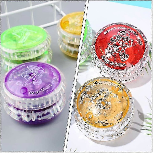 5-pack Yoyo Leksak, Blinkande Ljus Yoyo Leksak Led Yo-yo Boll För Barn