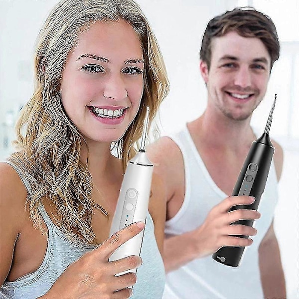 Vattenflosser Irrigator Oral Jet Tandrengörare Hydro Jet 195ml Vattentank Vattenplock Elektriska Tandborstar