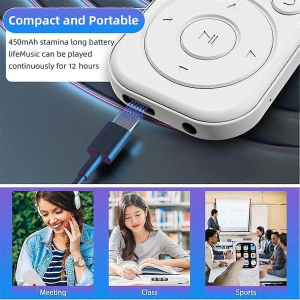 Ny MP3 Bluetooth-spelare med utökningsbart minneskort A