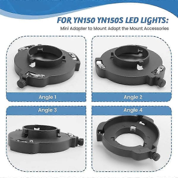 Mini Bowens Adapter til Bowens Mount Adapter Bowens Mount Tilbehør til Ulanzi YONGNUO YN150 YN15