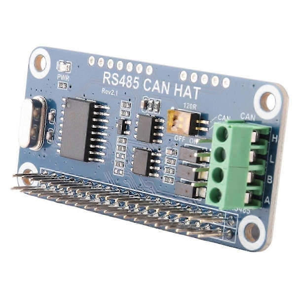 Lämplig för Waveshare RS485 CAN HAT för Raspberry Pi Möjliggör Stabil Långdistanskommunikation Stöder Raspberry Pi-seriens kort-FO SHAN RAN WAN