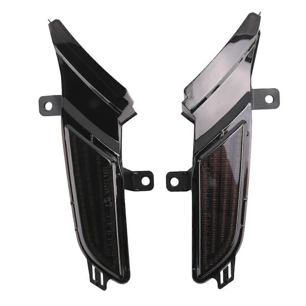 1 Par Bil Sidemarkeringslamper Dynamisk Gul LED Blinklys til Porsche Cayenne 957 2007