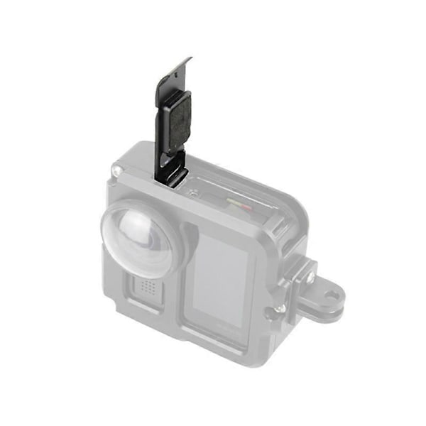 Gopro-MAX liukuva akkukotelon sivukansi, pölytiivis, irrotettava suojakansi, latauskotelo