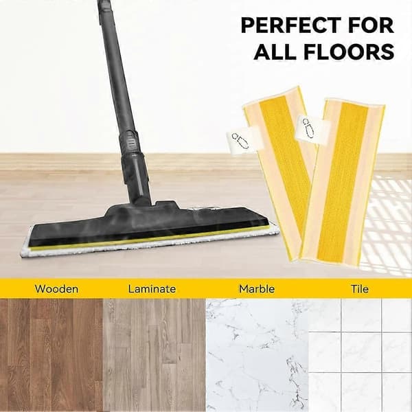 Dampbørstehode Munnstykke Gulvklut for Karcher SC1 SC2 SC3 SC4 SC5 Dampstøvsuger Reservedeler Dampgulvbørste