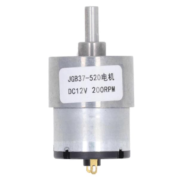 Gearmotor DC 12V Hastighedsreduktionsgearmotor med Hall-encoder til robotudstyr 200rpm S2024123