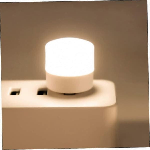 4 stk. USB-natlampe til børneværelset, lille plug-in LED-lampe til børn