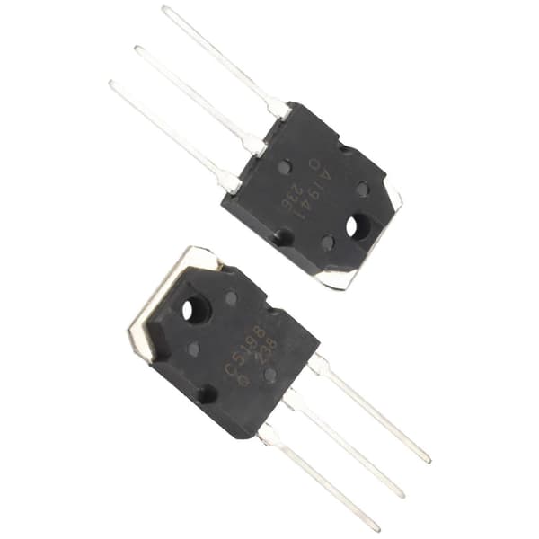 Par A1941 + C5198 10A 200V effektforstærker siliciumtransistor
