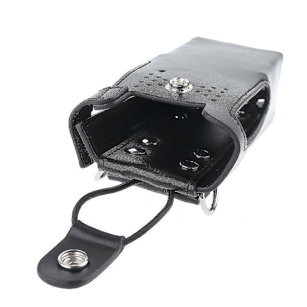 Læder Etui Holder Opbevaringstaske Pose til Motorola Radio GP328/338 PRO5150 H