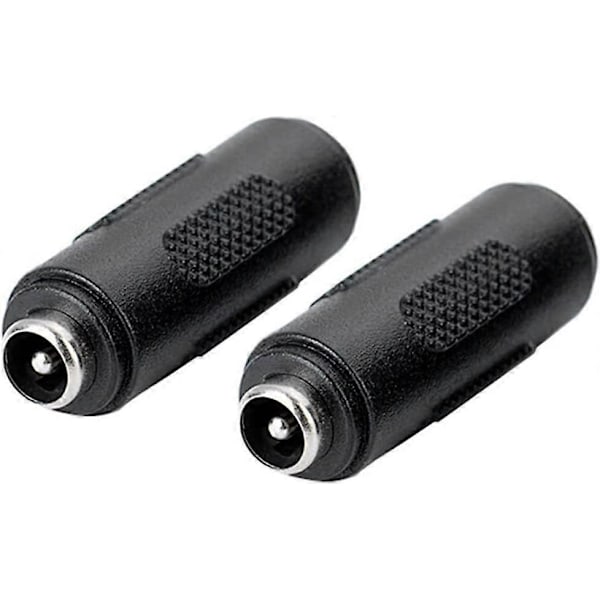 3 stk. DC 5.5x2.1mm Hunn til Hunn Strømplugg Hunn til Hunn Koblingsadapter for CCTV