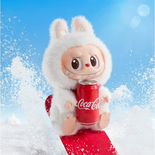 POP MART Monster Coca-Cola -sarja - Vinyylikasvojen yllätyslaatikko, yksittäinen laatikko (satunnainen laatikko) 3PCS