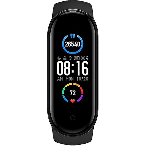 Xiaomi Mi Smart Band 5 Musta Urheiluaktiivisuusranneke, Terveyden Seuranta, 11 Harjoitustilaa, 1 Päivä