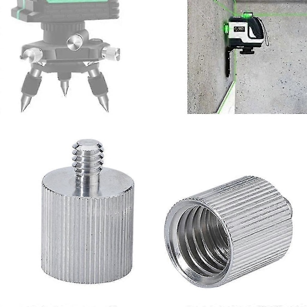 5/8 till 1/4 Adapter Hon till Han Mikrofon Skruvadapter Mikrofonstativadapter