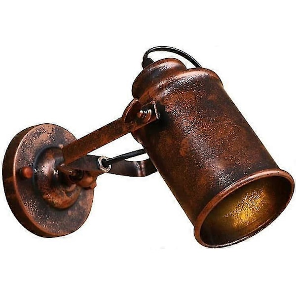 Industriel Væglampe Retro Væglampe Indendørs Bondehus Lampe, Vintage Væglamper Sengegavl Lamper Til Stue Soveværelse Sengegavl Gang