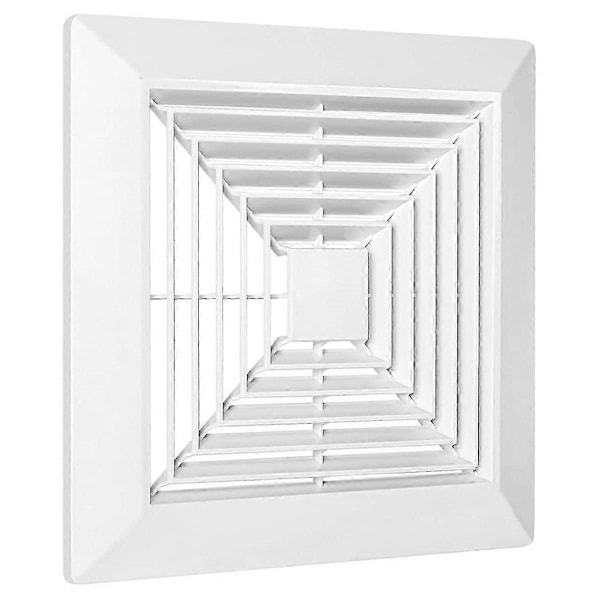 Passer for Baderomsventilator Deksel med Fjærer Reservedeler for Firkantet Tak- eller Veggmontert Ventilator, Bathroom-FO SHAN RAN WANG