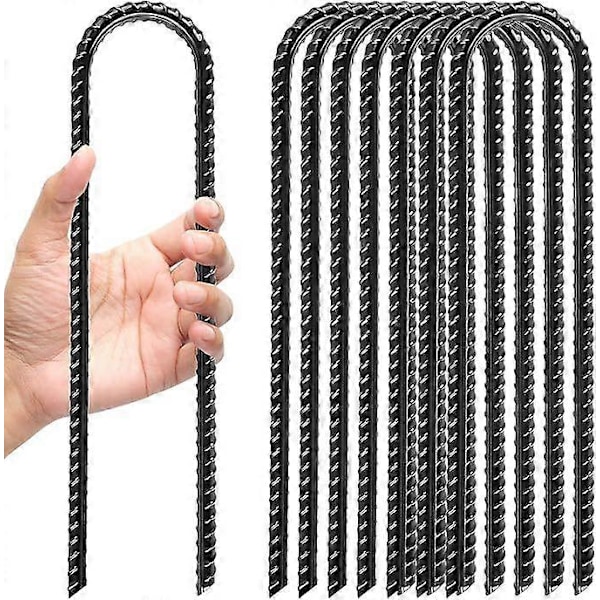 8 kpl maakiinnikkeitä, trampoliini, maakiinnikkeet (ruosteenkestävät), maakiinnikkeet, telttakiilat, 30 cm pitkät, 5 cm leveät, telttakiilat, myrskynkestävät, maakiinnike