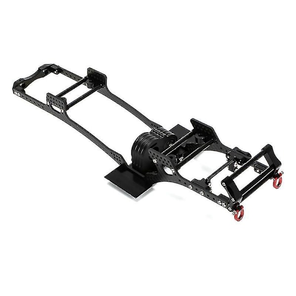 LCG Metalliset sivupolkimen liukuesteet sivulevyt 1/10 RC Crawler -autolle Axial SCX10 Alempi painopiste Päivitysosat