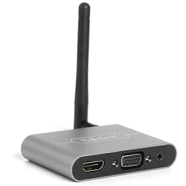 sopii MiraScreen X6W plus 4K langattomalle HDMI-yhteensopivalle näyttöadapterille Dual Band 5GHz WiFi-vastaanotin VGA langaton näyttö - FO SHAN RAN WANG