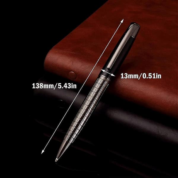 Kuglepenne Sorte Penne Medium Kuglepen 1,0 mm Glat Skrivning Greb