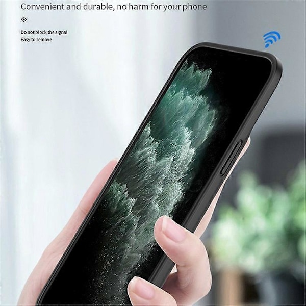 6800mAh Oxfordtyg Extern Batteripack Backup Power Bank Portabelt Laddningsfodral för iPhone XR