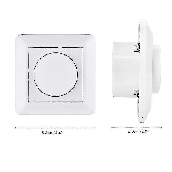 Dimmer Switch, 220-240v 5-200w Smart Knapp Ljusbrytare Och Dimmers Dimmer Switch