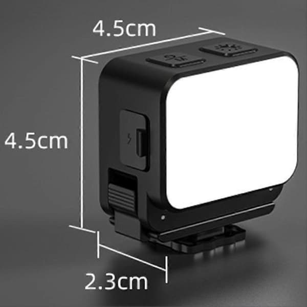+for DJIOSMO POCKET 3 Magnetisk Quickrelease Fyldlys T4H4