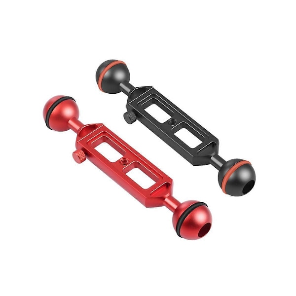 Utdragbar Armfäste Hållare 20cm Justerbar Längd med Kulhuvud 25mm Diameter 1/4 Tum Skruvhål