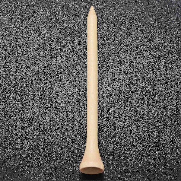 300 stk. Burlywood Træ Professionelle Golf Tees 83mm 3 1/4 Tommer Længde Golfer Gave