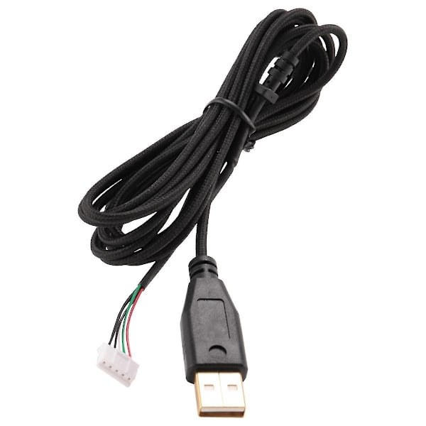 USB-kabel Mus Ledning For Deathadder 2013 . 2.1M 5 Ledninger 5 Pins Belagt Erstatning Gaming Mus