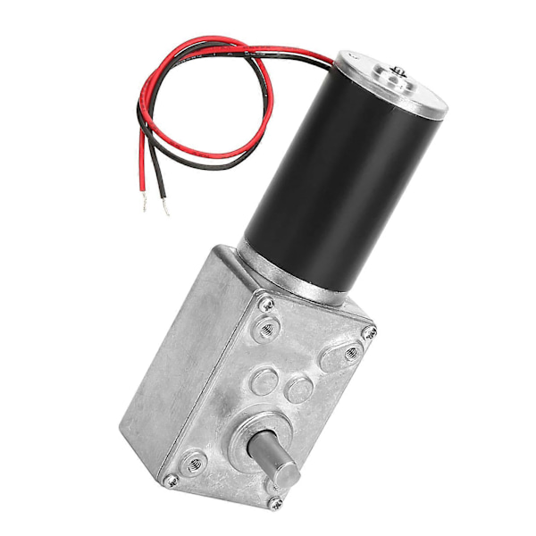 Elektrisk Växellåda Motor Reversibel Snäckväxelmotor 8mm Axel 12V 30RPM