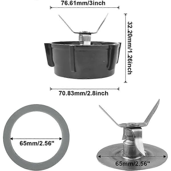 Blender Tilbehør Kompatibelt for Oster Blender Base, Kompatibelt for Oster Osterizer Blender