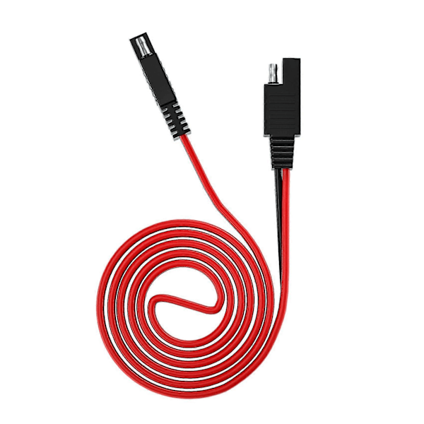 2 ST SAE-kontakt 16AWG SAE till SAE Förlängningssladd Kabel Snabbkopplingskabel 100CM