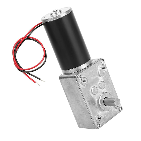 Elektrisk Växellåda Motor Reversibel Snäckväxelmotor 8mm Axel 12V 30RPM