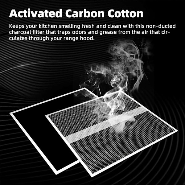 HPF36 Kullfilter Ikke-ventilert Kullfilter