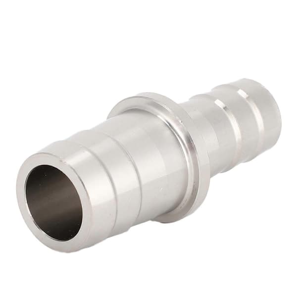 Rustfrit stål 12 mm til 16 mm Akvarievandrørsforbindelsesfittings