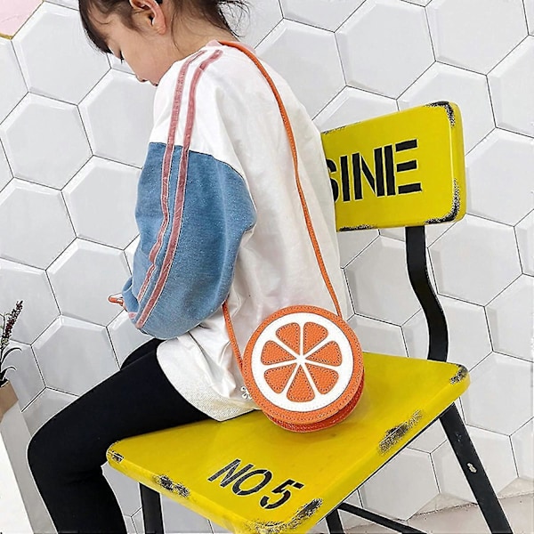 Barne Fruktformet Crossbody Veske Hamburger Skulderveske Håndveske Lommebok For Jenter
