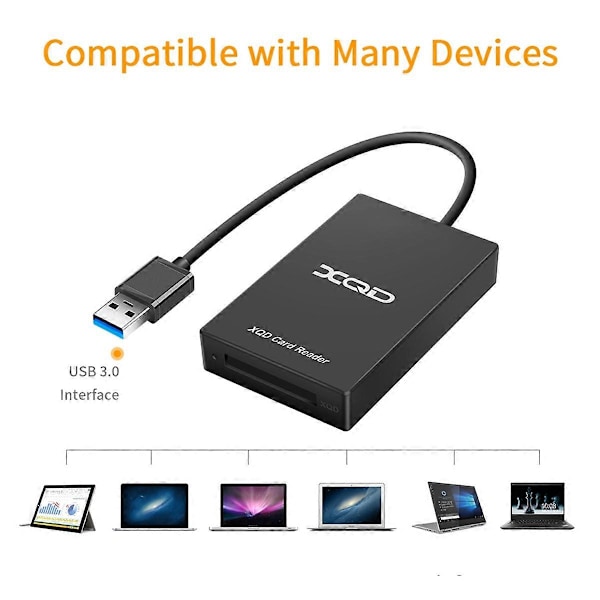 USB 3.0 XQD Hukommelseskortlæser Overfør Sony M/G Serie