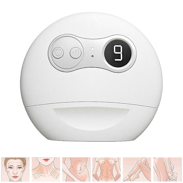 Elektrisk Gua Sha Platta Ansiktslyft Varm Kompress 9 Växlar Vibration Ansiktsskulpteringsmaskin Sten Nål Uppladdningsbar