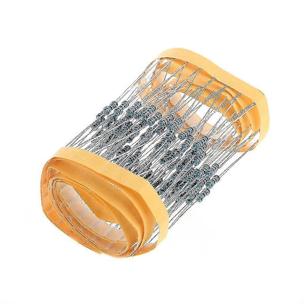 100 kpl 1k Ohm 1/4w Metallikalvovastus 1kohm 0.25w 1% Arduinolle