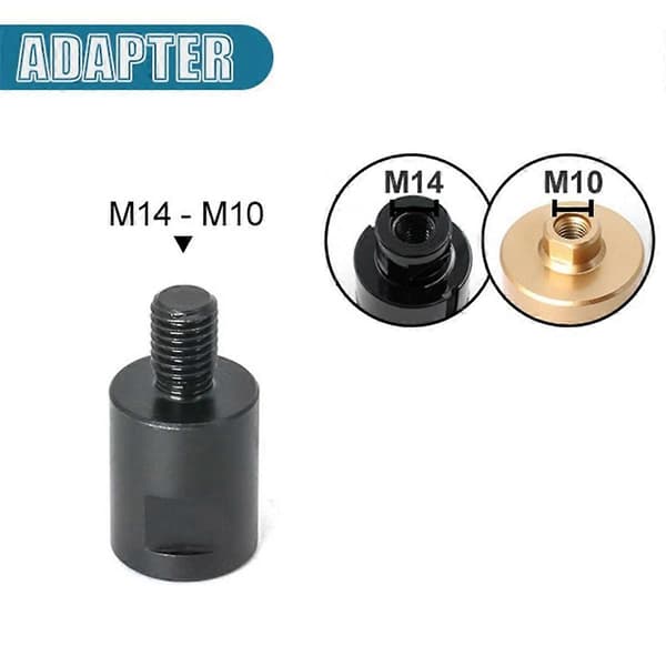 Vinkelsliper M14 til M10 Adapter Gjengekonverteringsadapter