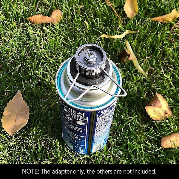 Butan Cylinder Adapter Gasbehållare Huvud Konverteringsadapter Munstycke Inloppstyp Skruvtyp Ventilutlopp
