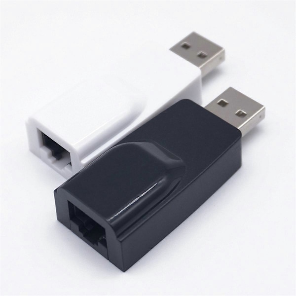 USB - RJ45 LAN Ethernet -sovitin 100Mbps USB2.0 verkkokortti musta