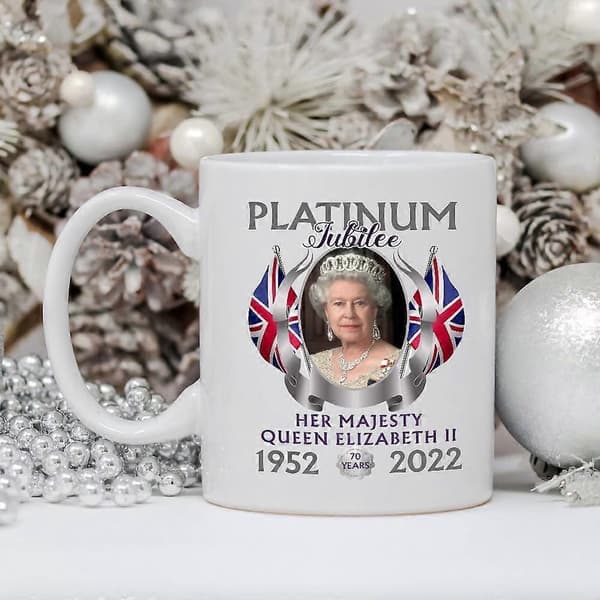 Queen Elizabeth II muki Keraaminen muki