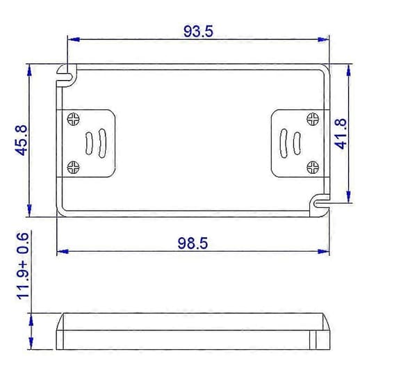 LED Strømforsyning-6w,0.25a-Konstant Spænding Til LED Strips Og G4 Etc